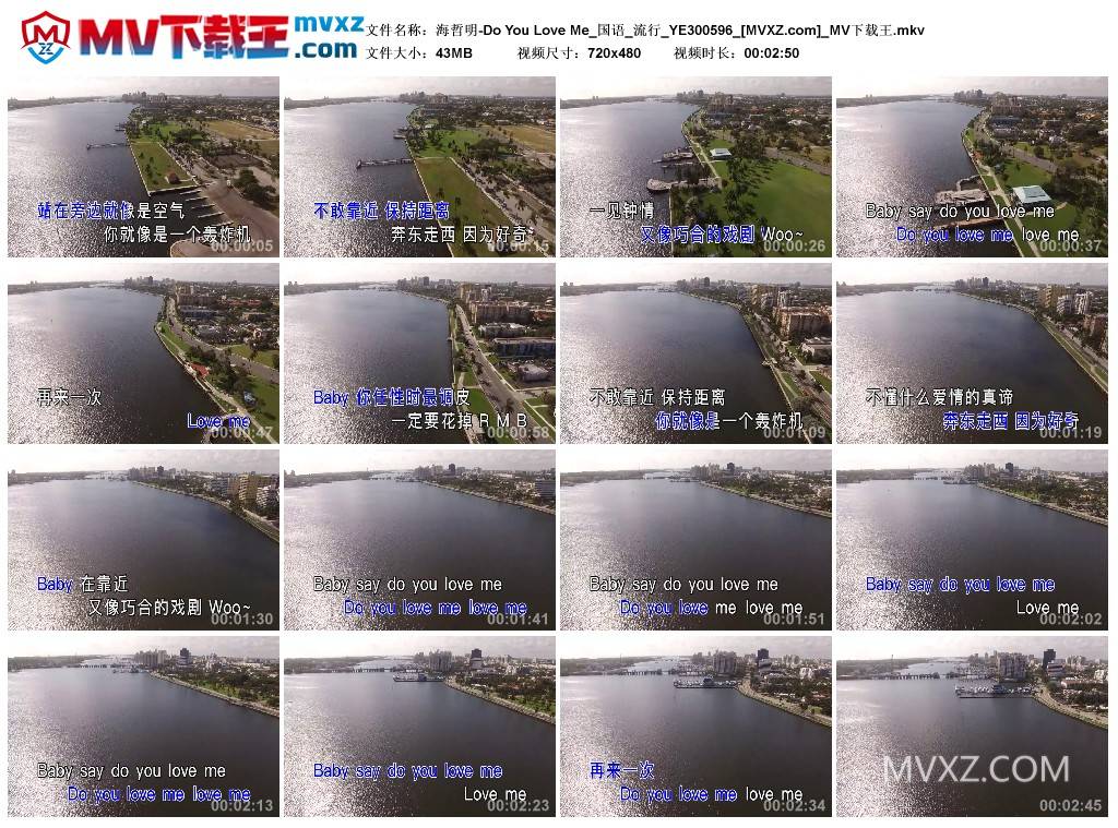 海哲明-Do You Love Me_国语_流行_YE300596